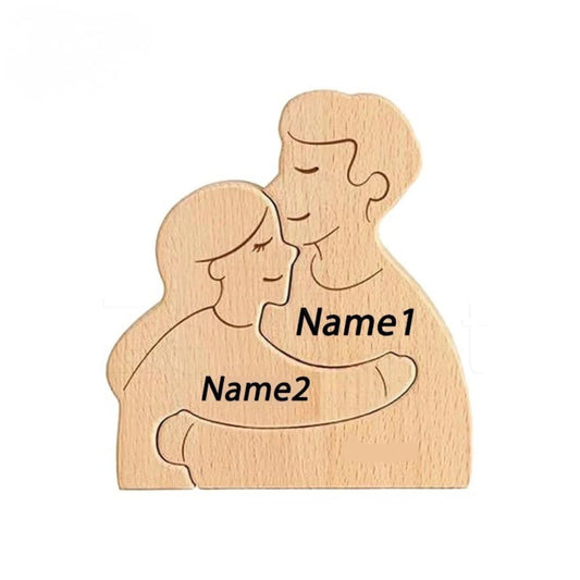 Personalized Wooden Family Puzzle